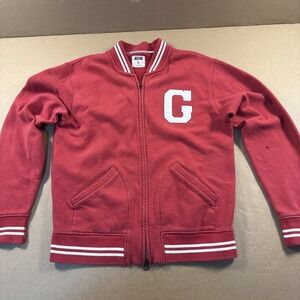 Tailgate Georgia Bulldogs Full Zip Jacket L, Red/White "GEORGIA" Back Spell Out